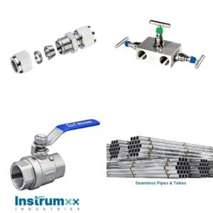 SS Tubes, Instrumentation Fittings, Manifold Valves, Needle Valves, Ball Valves, Gate & Globe Valves