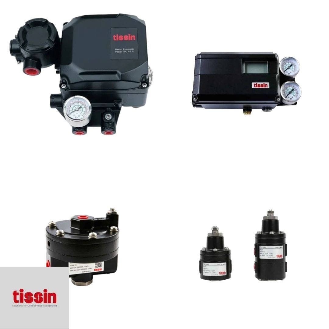 E-P Positioner, P-P Positioner, Smart Positioner, Volume Boosters, Air Lock Valves, Limit Switch Boxes, Valve Position Transmitter
