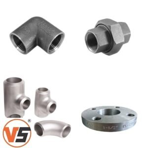 MS Forged Fittings, Threaded Pipe Fittings, Butt Weldable Fittings, MS Flanges